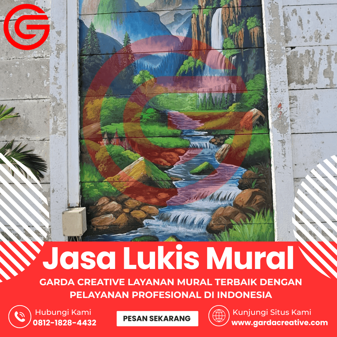 Tukang Mural Bandung Spesialis Lukis Dinding Cafe dan Kantor