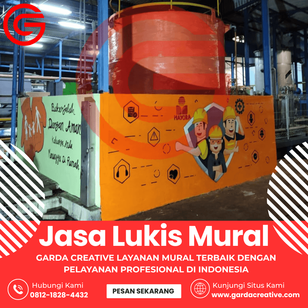 Harga Jasa Lukis Mural di Subang Buat Pabrik dan Gudang Lebih Menarik